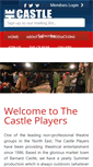 Mobile Screenshot of castleplayers.co.uk